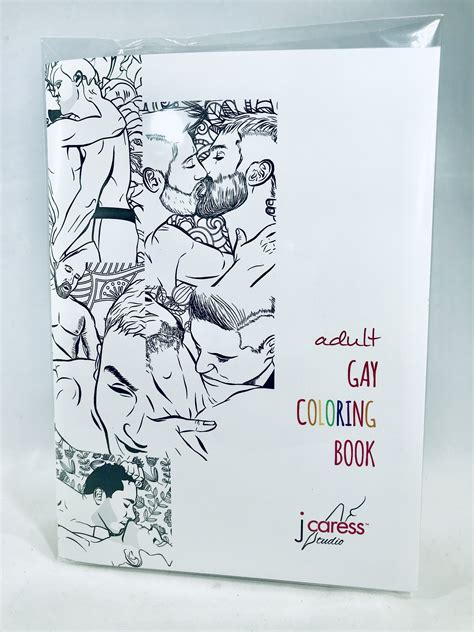 Nsfw Adult Gay Coloring Book Of Diy Art For Yourself Or As A Etsy