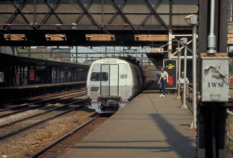 Penn Central Metroliner At Trenton New Jersey Railroad Photography