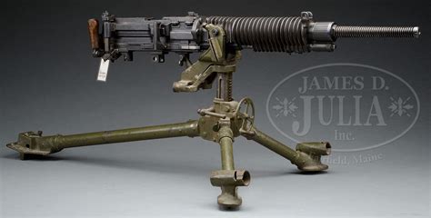 Japanese Type 92 Heavy Machine Gun On Tripod Candr Military And