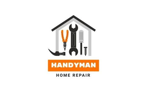 Free Hand Drawn Handyman Repair Business Card Template