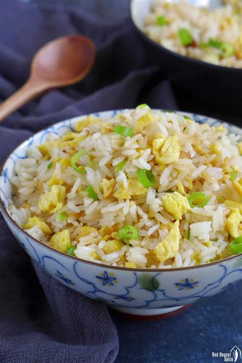 Egg Fried Rice 蛋炒饭 A Traditional Recipe Red House Spice