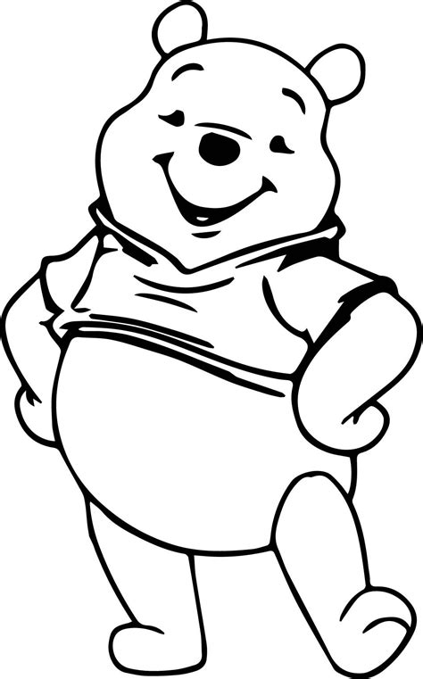 Winnie the pooh was born in 1926 in a book for children. nice Winnie The Pooh Alright Coloring Page | Winnie the ...