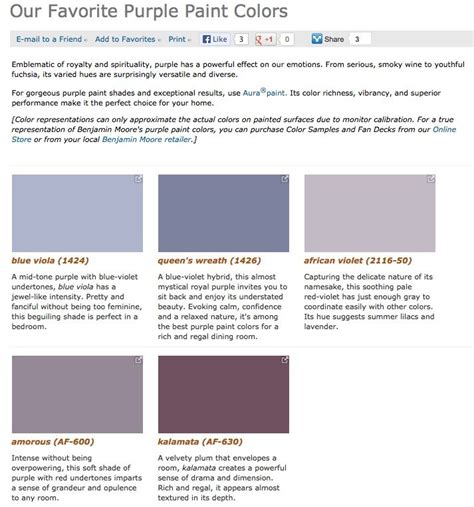 Favorite Popular And Best Selling Shades Of Purple And Violet Paint