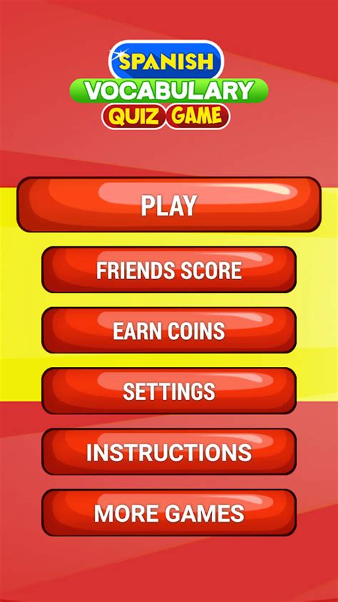 Spanish games for kids make learning language fun. Spanish Vocabulary Quiz Game - Android Apps on Google Play