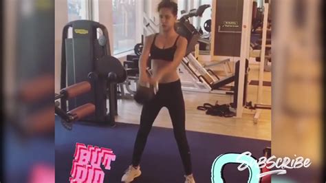 Aisha Sharma Hot Workout Video Gym Workout Video Youtube