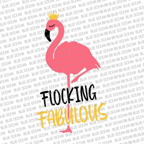 Flocking Fabulous Svg Flamingo Svg Cricut Svg Files Etsy Canada
