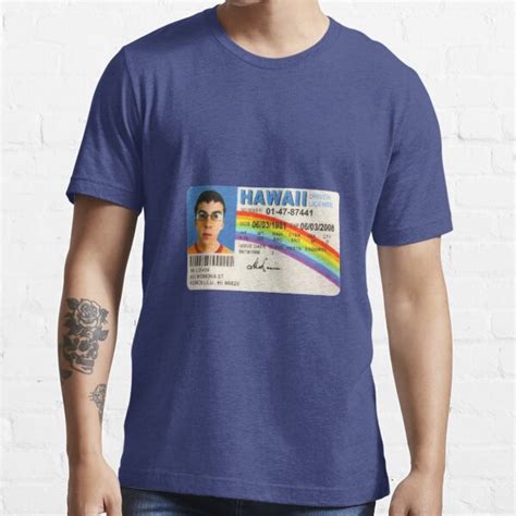 Mclovins License T Shirt For Sale By Wonderwaffle Redbubble