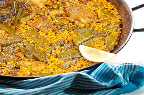 La paella valenciana es el plato típico de valencia y de españa. Paella Valenciana Tradicional | Cocinar con robot