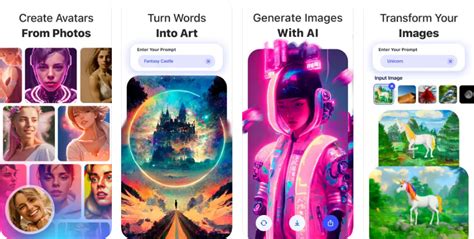 Best Ai Art Generator Apps Ai Drawing Ai Avatar Ai Created Art From Text And Photo