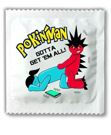 Pokemon Condoms No Pokinman Condoms Pokemon Funny Fun