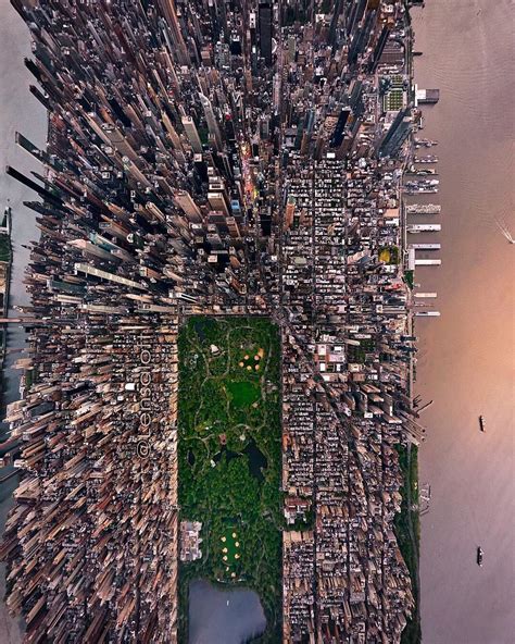 Aerial Shot Of New York City Rbeamazed