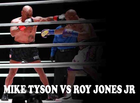 Mike Tyson Vs Roy Jones Jr Live Stream How To Watch The Fight Anywhere Right Now Sportiesplay