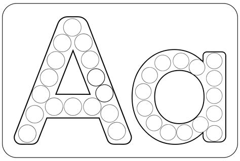 Free Printable Dot To Dot Letters
