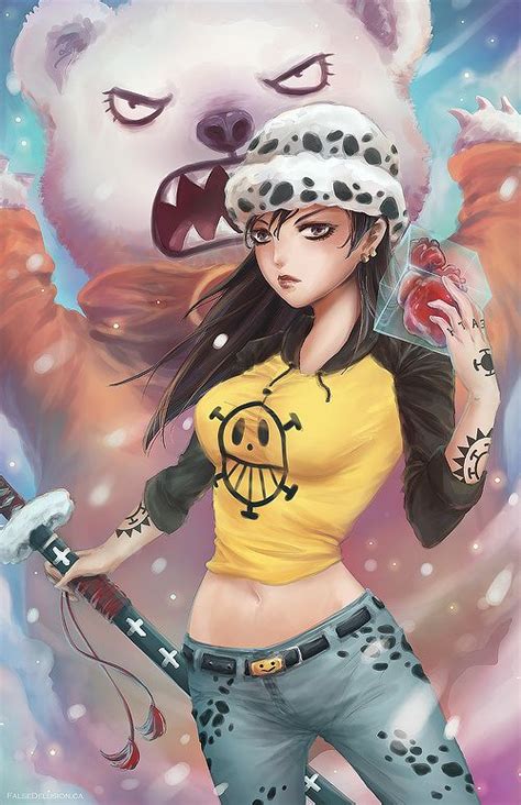 The person performing the execution then placed one of his hands on the back of the child's neck and another behind the shoulder blade. Girl!Law by FalseDelusion on deviantART | One piece manga ...