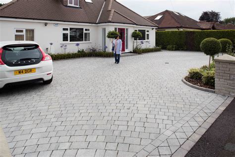 Tegula Paving Drivesett Tegula Block Paving Traditional Concrete