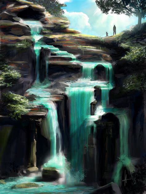 110 Hidden Waterfall By E Will On Deviantart