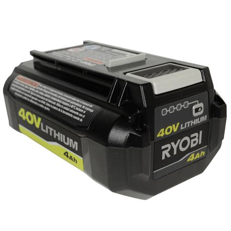 Ryobi Op40401 40v 40ah Li Ion Reusable Battery Helton Tool And Home