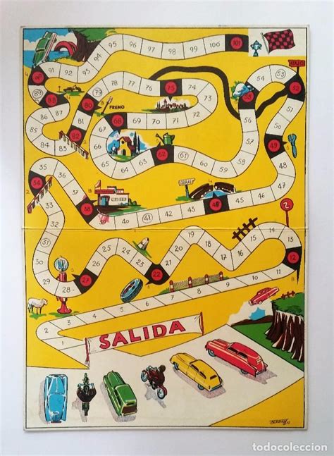 A millones de personas les encantan los juegos de mesa y cartas. tablero carrera automovilística de borrás. dibu - Comprar ...