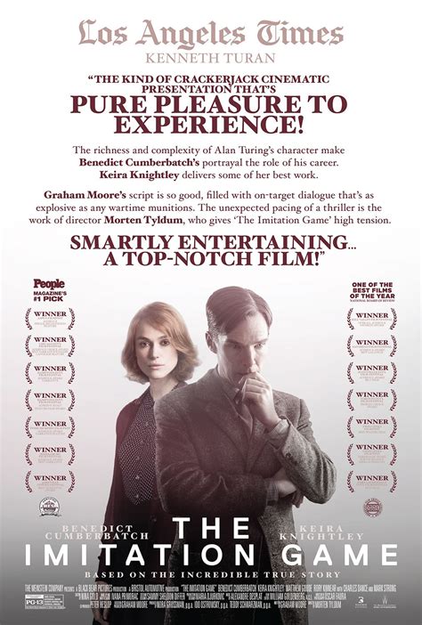 Póster Oficial The Imitation Game