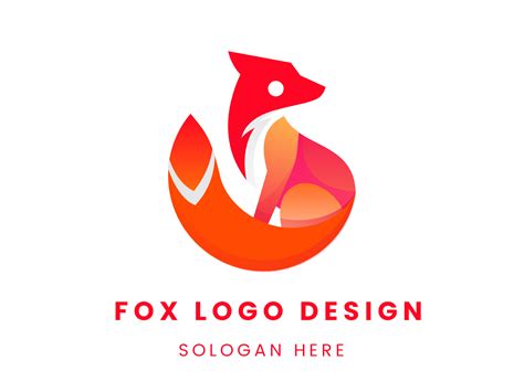 Fox Logo Branding Logo Design Animals Logo Uplabs
