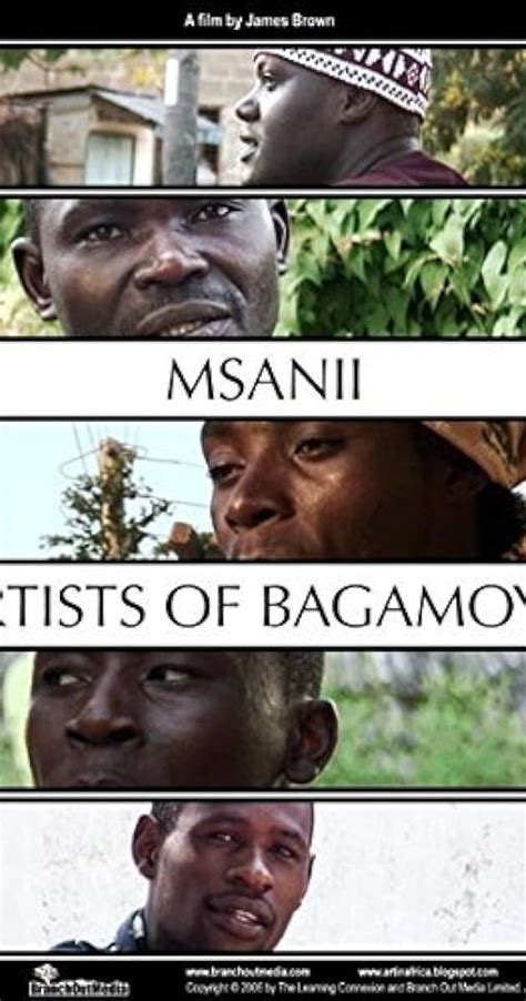 Msanii Artists Of Bagamoyo Video 2008 Release Info Imdb