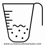 Measuring Cup Coloring sketch template