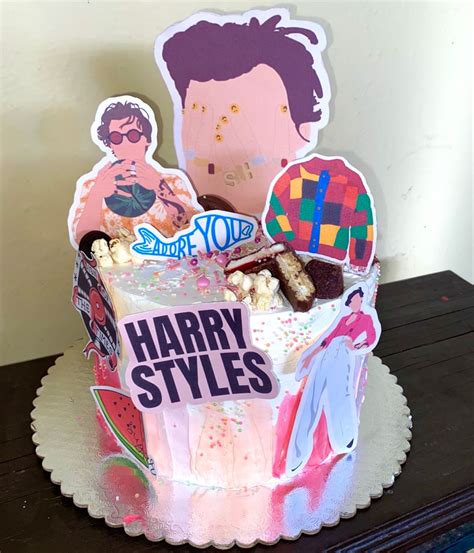Harry Styles Cake Ideas De Pastel De Cumpleaños Pasteles De