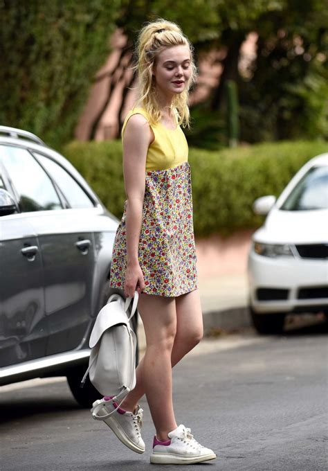 Elle Fanning Out And About In Los Angeles 09202016 Hawtcelebs