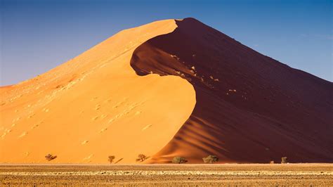 Fond Décran Paysage Le Sable Désert Dune Sahara Plateau