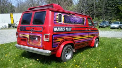 Vanster Mash Custom 70s Chevy Van Custom Vans Van Chevy Van