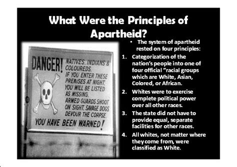 South africa since segregation ended! This 25 slide PowerPoint will introduce students to the unfair laws of apartheid in South Africa ...
