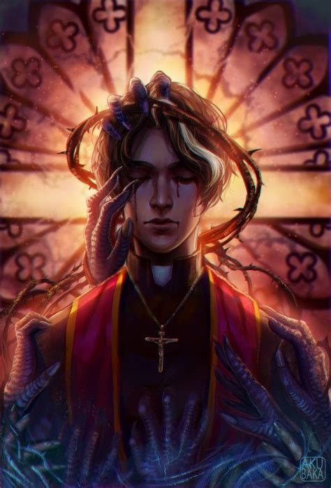 Fantasy Priest Portrait In With Images Character Art Horror Art Boy Art