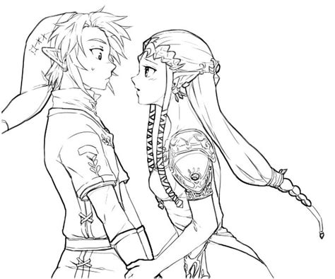 Disegni Da Colorare Zelda - Disegni HD