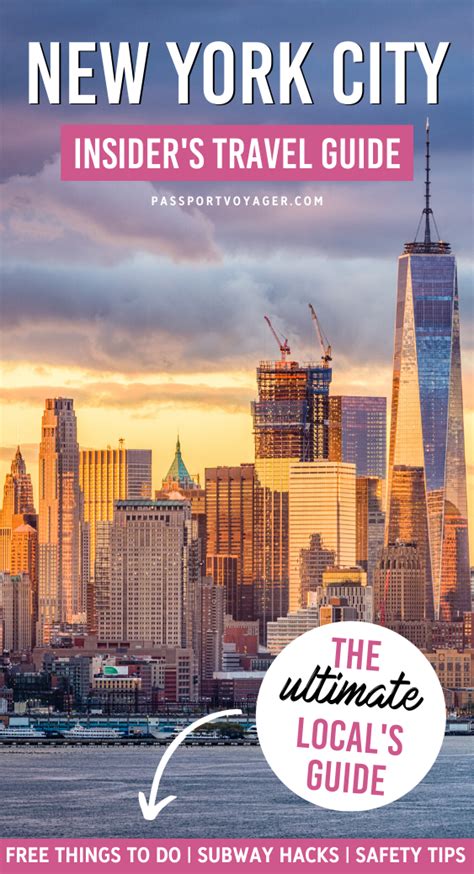 The Ultimate Insider Travel Guide To New York City In 2020 New York