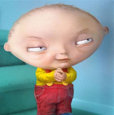 Stewie Animated Cartoon Characters Realistic Cartoons Stewie Griffin