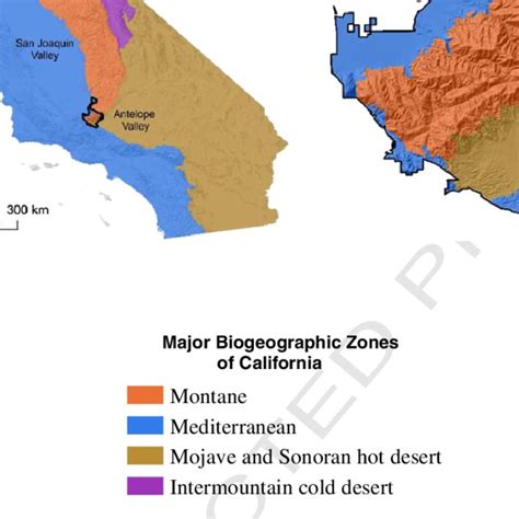 Three Of Californias Four Major Biogeographic Zones Converge On Tejon