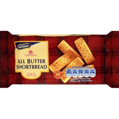 Mcvities All Butter Shortbread Fingers Biscuits 200g Compare Prices And Where To Buy
