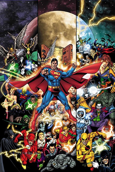 Superheroes And Villains The Ultimate List Of Illustrations And Artworks