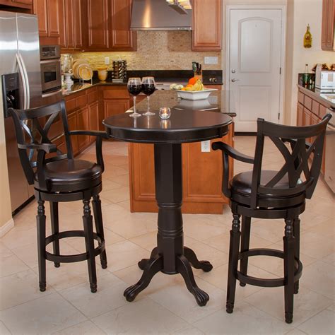 Non combo product selling price : Eclipse 3 pc. Wood Pub Set - Pub Tables & Bistro Sets at ...