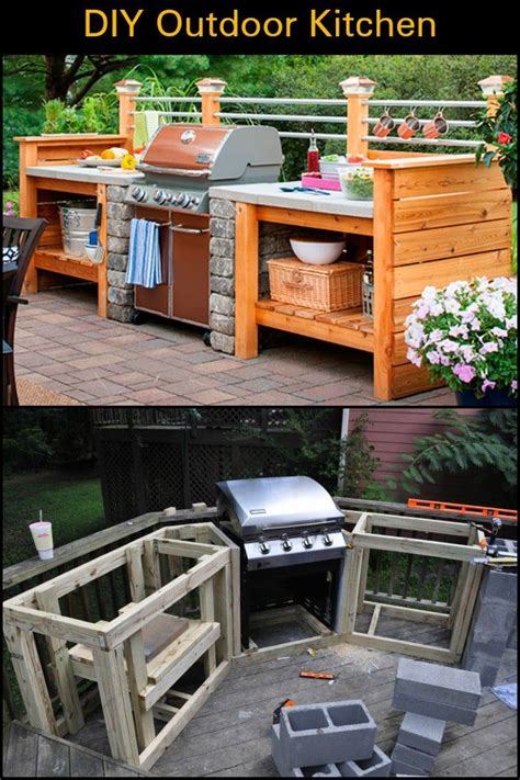 Designing A Dream Diy Outdoor Kitchen On A Budget Build Outdoor