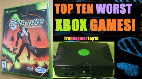 Top 10 Worst Original Xbox Games Of All Time Youtube