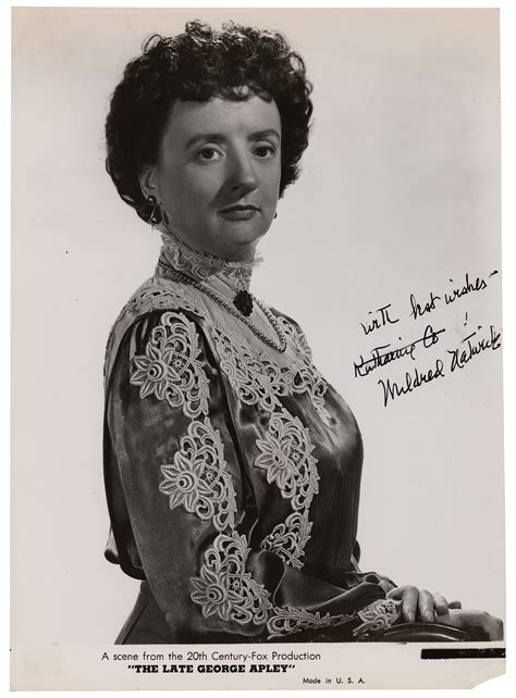 Mildred Natwick Signed Photograph Sold For 0 Rr Auction