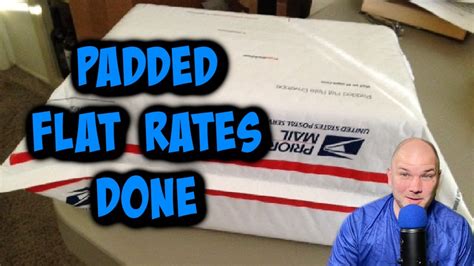 Usps Getting Rid Of Padded Flat Rate Envelopes Youtube