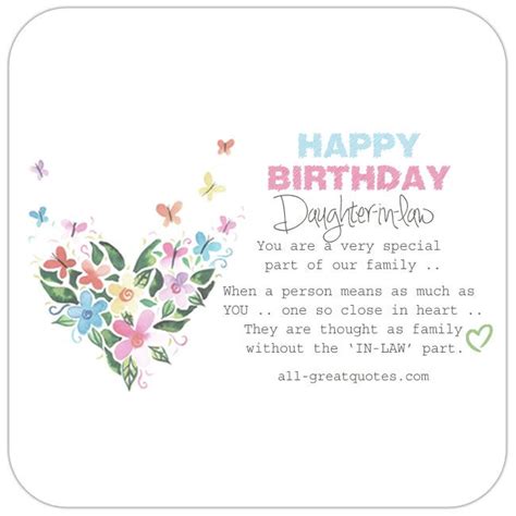 This post is bursting with inspirational messages and funny quotes about life and the hoopla around turning forty years old. Happy Birthday Daughter-in-law | Birthday wishes for ...