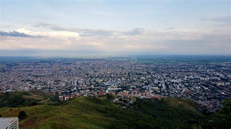 Santiago De Cali Colombia February 13 2021 Amazing Panoramic View Of