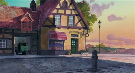 Kikis Delivery Service Studio Ghibli Background Studio Ghibli Art