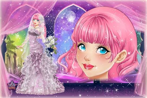 rinmaru games wedding lily dress up game girls with flowers avatar creator story games