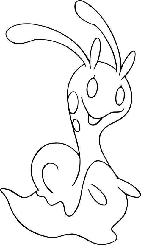 Coloriage des pokemons qui se trouve dans la liste 6e génération à. Coloriage Colimucus Pokemon à imprimer