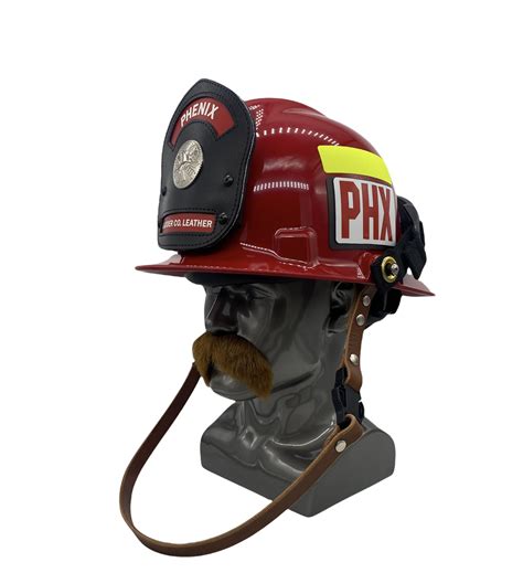 Firefighter Helmet Chin Strap Ladder Co Leather