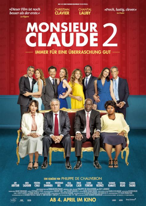 So ist „monsieur claude und seine töchter selbst in seinen weniger überzeugenden momenten immer noch extrem aufschlussreich. Film Monsieur Claude 2 - Cineman